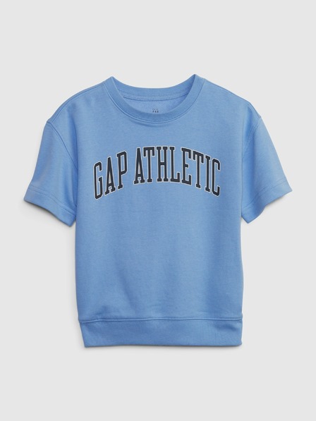 GAP Baby mikina s krátkym rukávom GAP Athletic