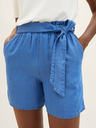 Tom Tailor Denim Modré dámske šortky Tom Tailor Denim