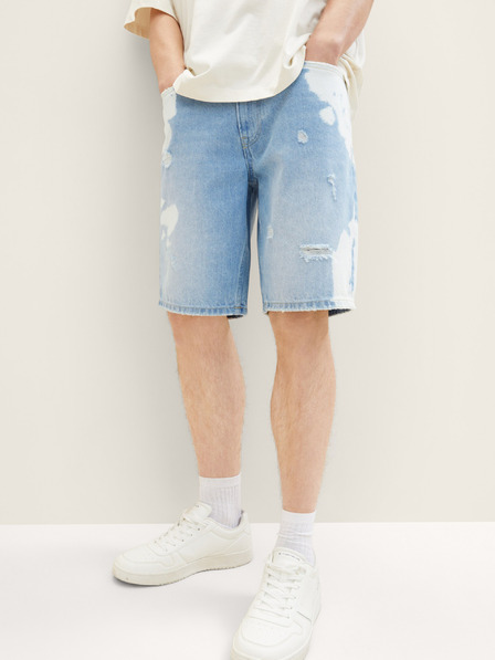 Tom Tailor Denim Svetlomodré pánske džínsové šortky Tom Tailor Denim
