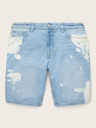 Tom Tailor Denim Svetlomodré pánske džínsové šortky Tom Tailor Denim