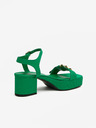 Love Moschino Zelené dámske sandále Love Moschino