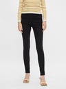 Pieces Čierne skinny fit džínsy Pieces Highfive