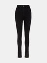 Pieces Čierne skinny fit džínsy Pieces Highfive