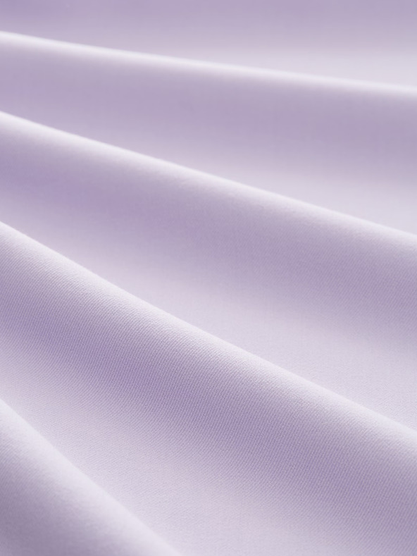 Tom Tailor Denim Svetlofialové dámske nohavice so širokými nohavicami Tom Tailor Denim