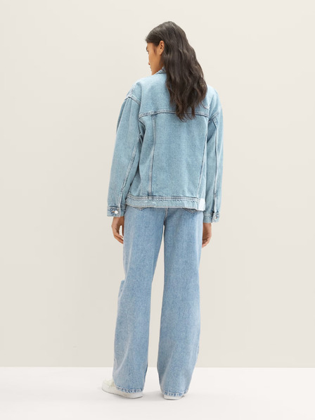 Tom Tailor Denim Svetlomodré dámske džínsy širokého strihu Tom Tailor Denim