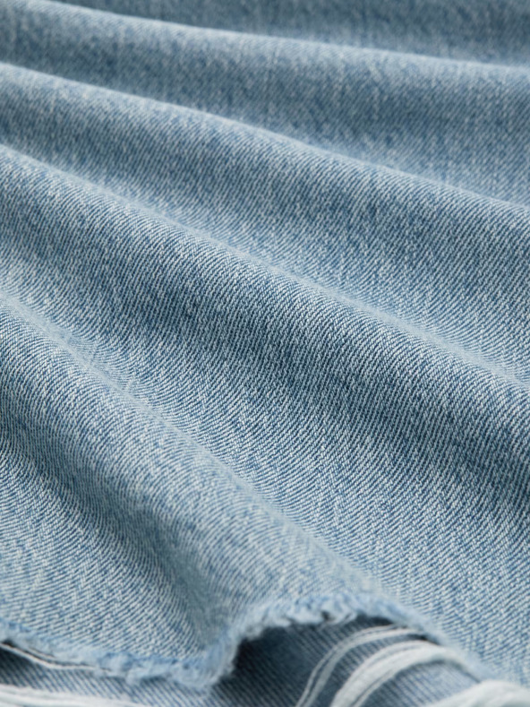 Tom Tailor Denim Svetlomodré dámske džínsy širokého strihu Tom Tailor Denim