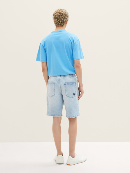Tom Tailor Denim Svetlomodré pánske džínsové šortky Tom Tailor Denim