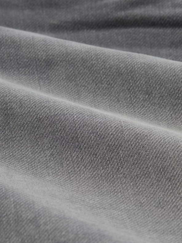 Tom Tailor Denim Šedé pánske džínsové šortky Tom Tailor Denim