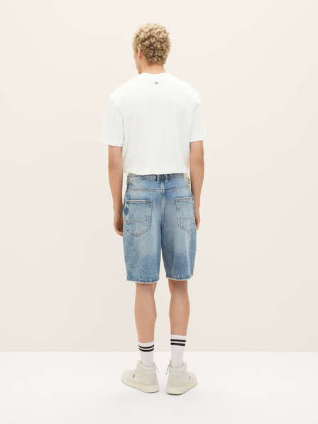 Tom Tailor Denim Svetlomodré pánske džínsové šortky Tom Tailor Denim