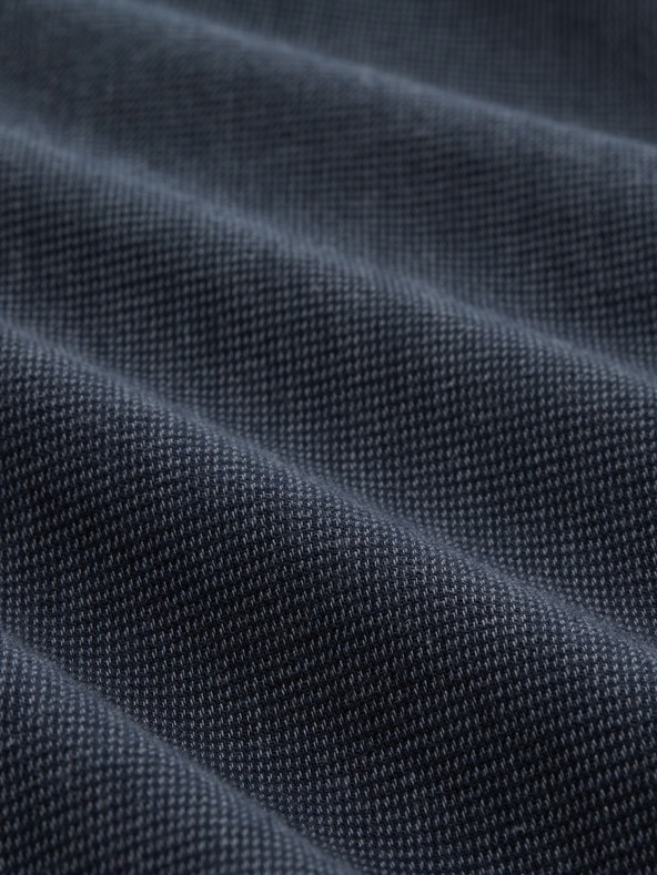 Tom Tailor Denim Tmavomodré pánske džínsové šortky Tom Tailor