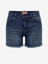 ONLY Tmavomodré dámske džínsové šortky ONLY Blush
