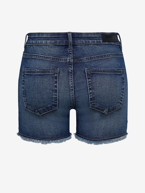 ONLY Tmavomodré dámske džínsové šortky ONLY Blush