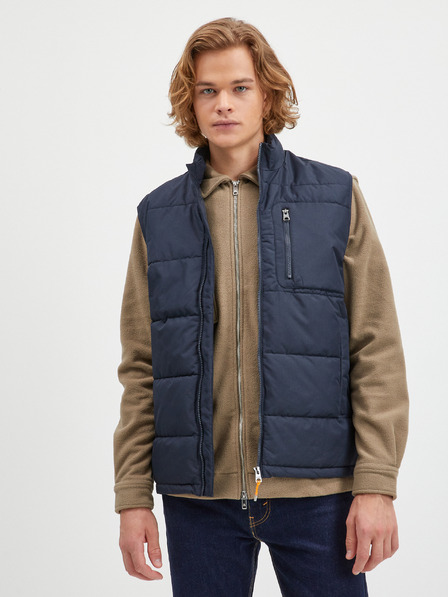 ONLY & SONS Tmavomodrá prešívaná vesta ONLY & SONS Jake