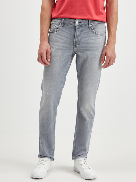 ONLY & SONS Svetlošedé pánske džínsy skinny fit ONLY & SONS Sweft