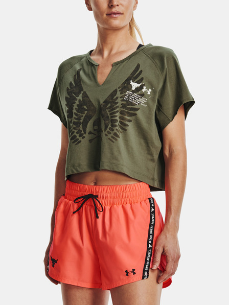 Under Armour Dámske tričko Under Armour UA Projct Rock Wings SSV