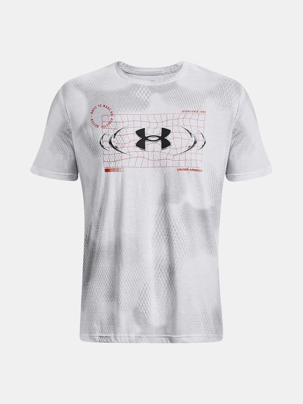 Under Armour Pánske tričko Under Armour UA FBTL AOP METAL LOGO SS