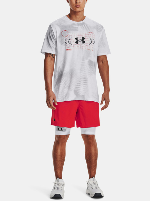 Under Armour Pánske tričko Under Armour UA FBTL AOP METAL LOGO SS
