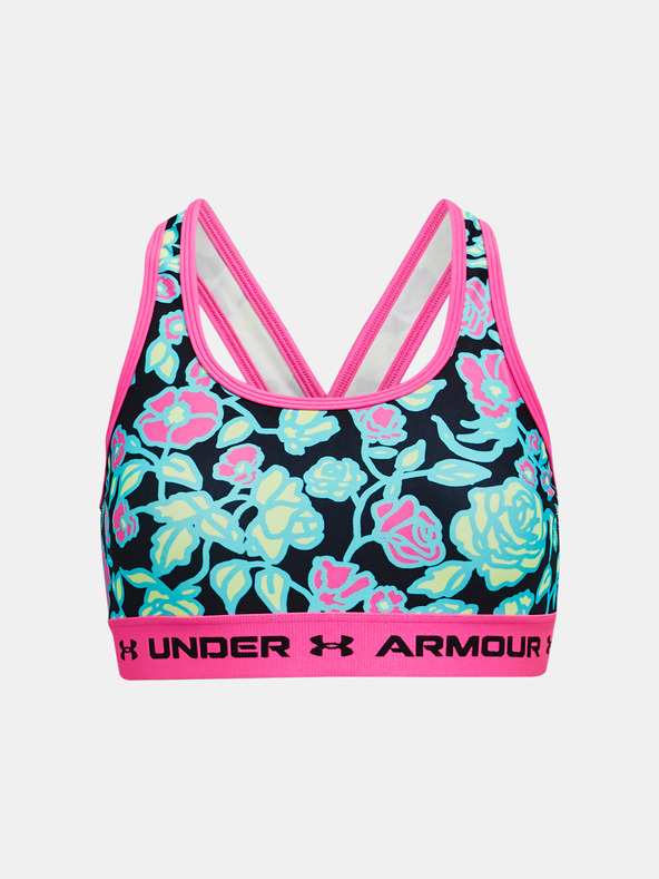 Under Armour Dievčenská podprsenka Under Armour G Crossback Mid Printed