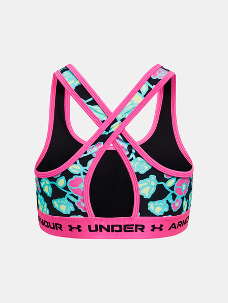Under Armour Dievčenská podprsenka Under Armour G Crossback Mid Printed