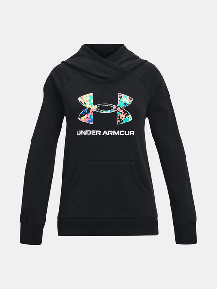 Under Armour Dievčenská mikina Under Armour Rival Logo Hoodie