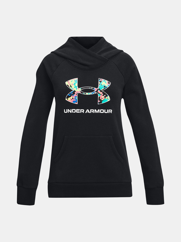 Under Armour Dievčenská mikina Under Armour Rival Logo Hoodie