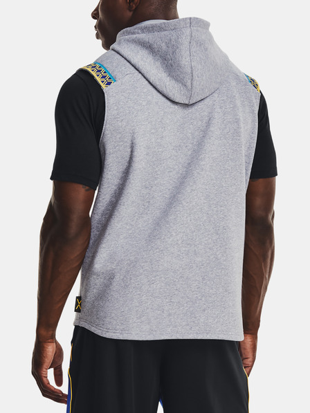 Under Armour Pánska mikina Under Armour CURRY FLEECE SLVLS HOODY