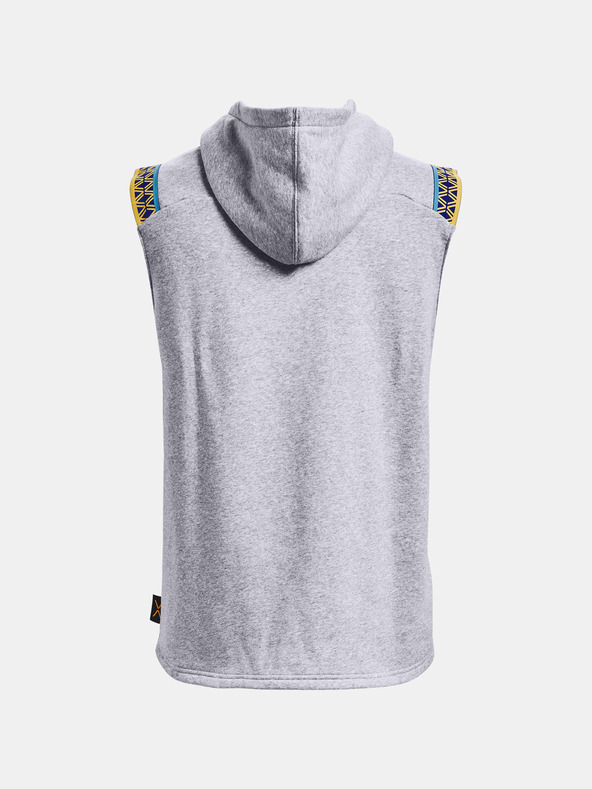 Under Armour Pánska mikina Under Armour CURRY FLEECE SLVLS HOODY
