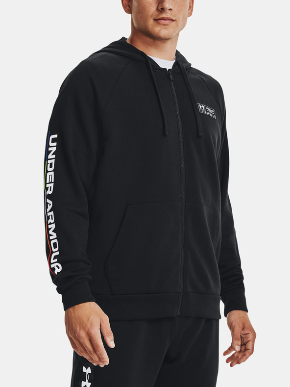 Under Armour Pánska mikina Under Armour UA Rival Fleece Chroma FZ HD