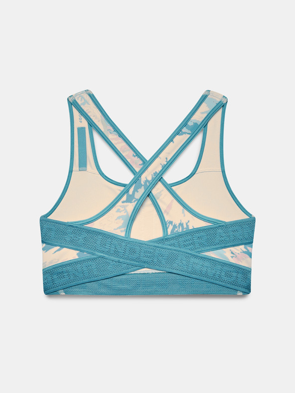 Under Armour Dámska podprsenka Under Armour UA Crossback Mid Print