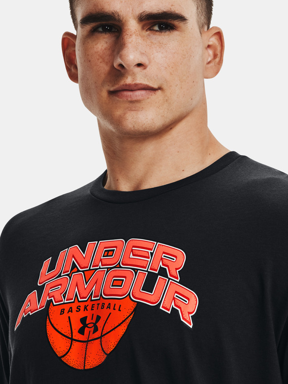 Under Armour Pánske tričko Under Armour UA BBALL BRANDED WRDMRK  SS