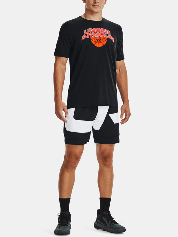 Under Armour Pánske tričko Under Armour UA BBALL BRANDED WRDMRK  SS