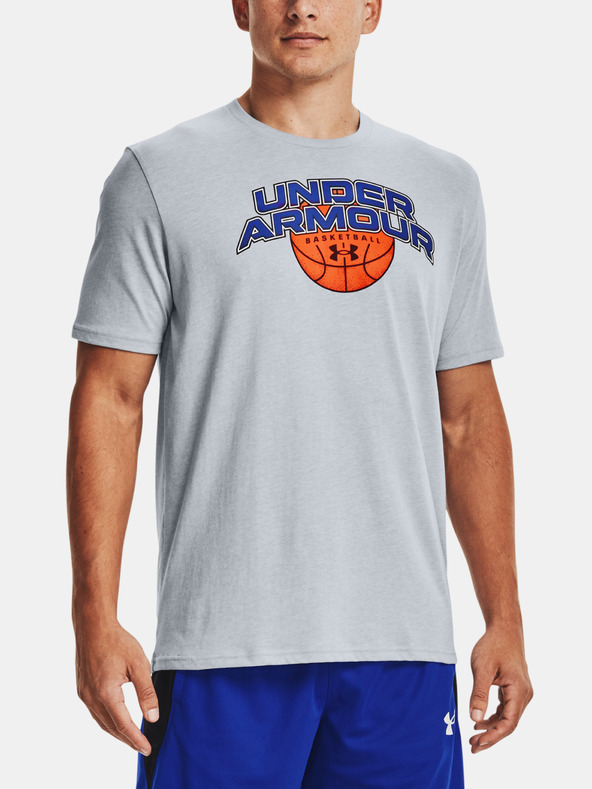 Under Armour Pánske tričko Under Armour UA BBALL BRANDED WRDMRK  SS