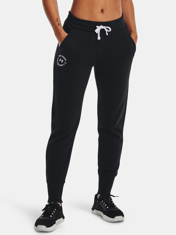 Under Armour Dámske teplaky Under Armour Rival Fleece Crest Joggers