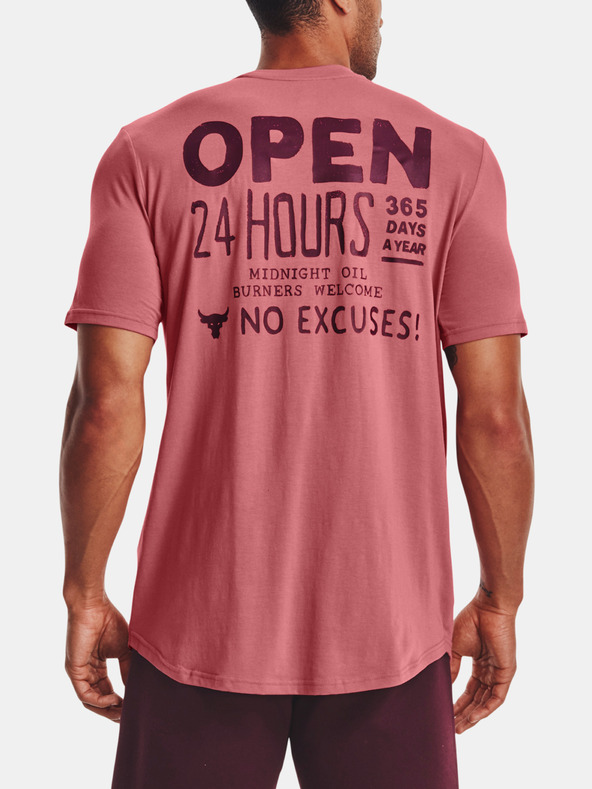 Under Armour Pánske tričko Under Armour UA PJT ROCK OPEN 24 HOURS SS
