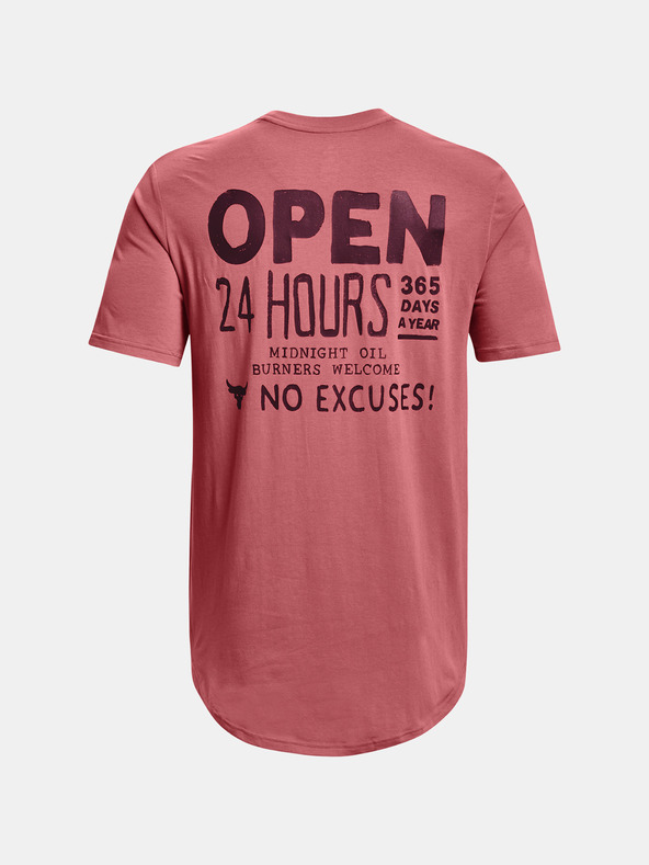 Under Armour Pánske tričko Under Armour UA PJT ROCK OPEN 24 HOURS SS