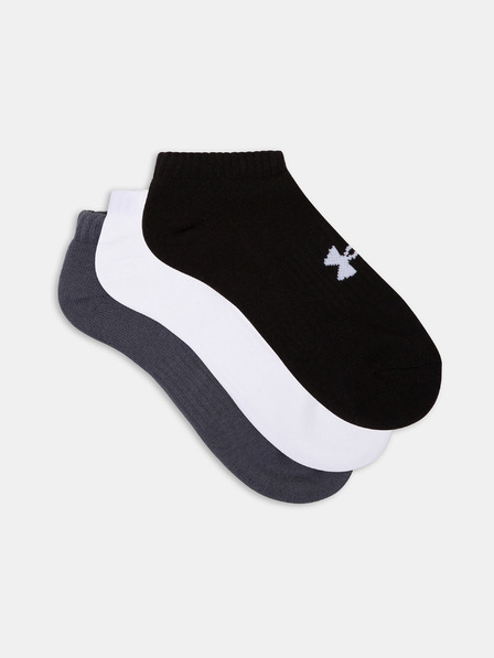 Under Armour Unisex ponožky Under Armour Core No Show 3Pk