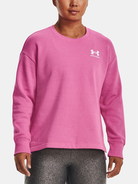 Under Armour Dámska mikina Under Armour Rival Fleece Oversize Crew