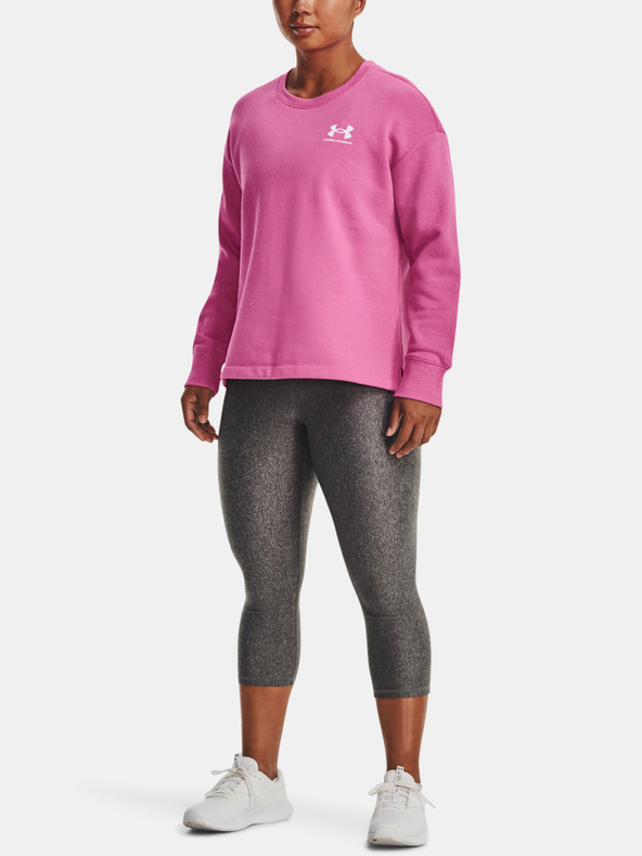 Under Armour Dámska mikina Under Armour Rival Fleece Oversize Crew