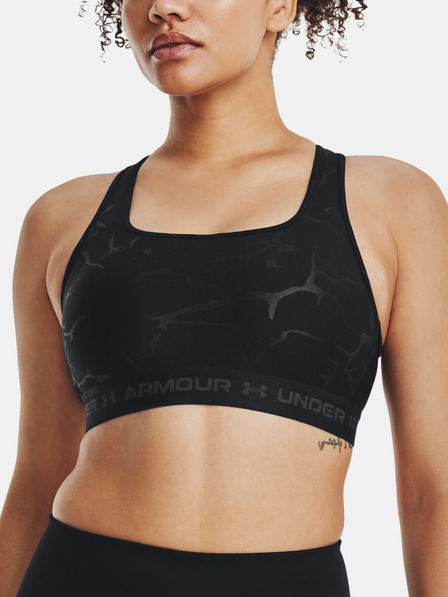 Under Armour Dámska podprsenka Under Armour UA Crossback Mid Emboss