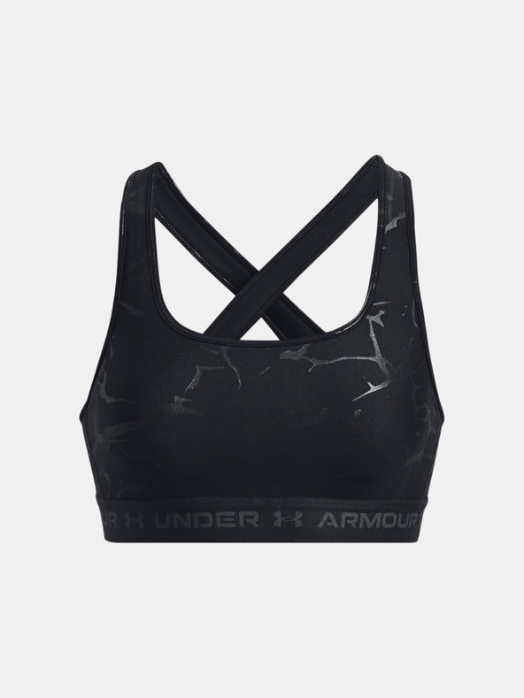 Under Armour Dámska podprsenka Under Armour UA Crossback Mid Emboss
