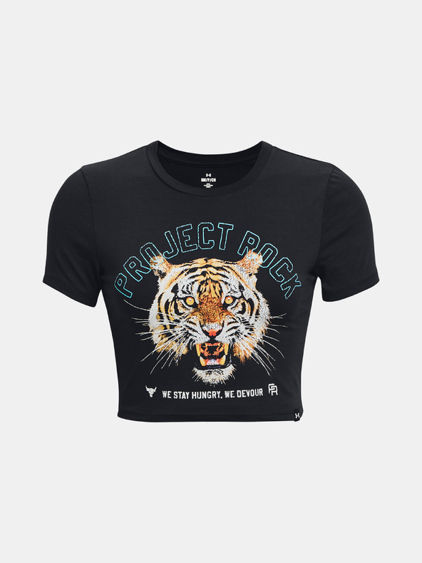 Under Armour Dámske tričko Under Armour Pjt Rck Stay Hungry Crop SS