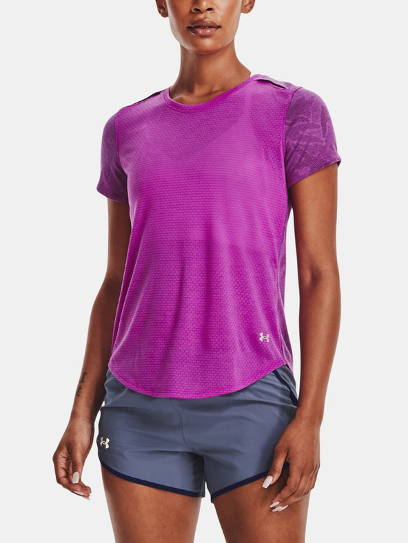 Under Armour Dámske tričko Under Armour UA Streaker SnowCloud SS