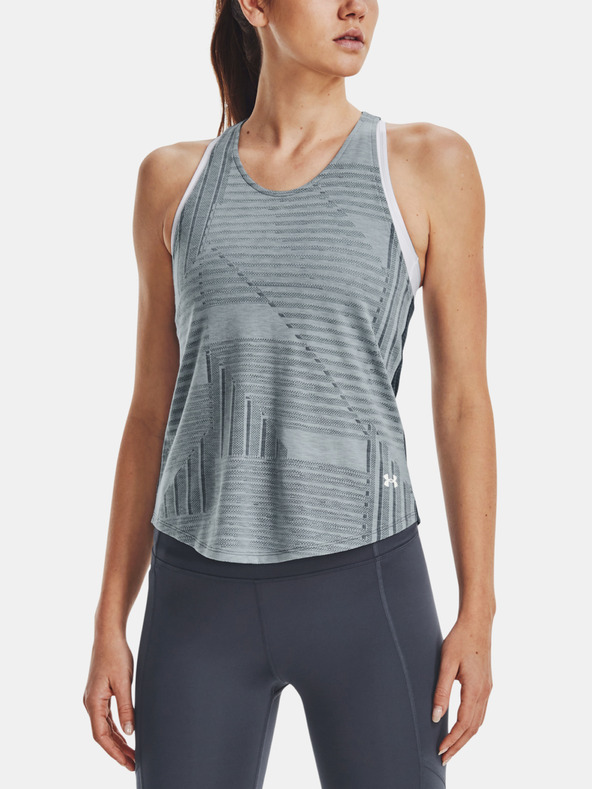 Under Armour Dámske tielko Under Armour Streaker Deco Diamond Tank