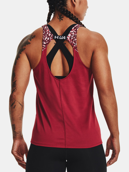 Under Armour Dámske tielko Under Armour UA Fly By Printed Tank