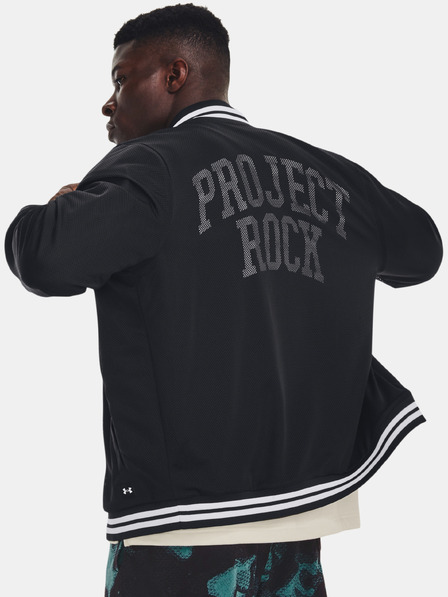 Under Armour Pánska bunda Under Armour Pjt Rock Mesh Varsity Jacket