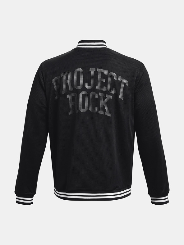 Under Armour Pánska bunda Under Armour Pjt Rock Mesh Varsity Jacket