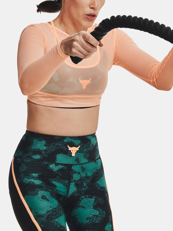 Under Armour Dámske tričko Under Armour Pjt Rock Sheer Mesh LS