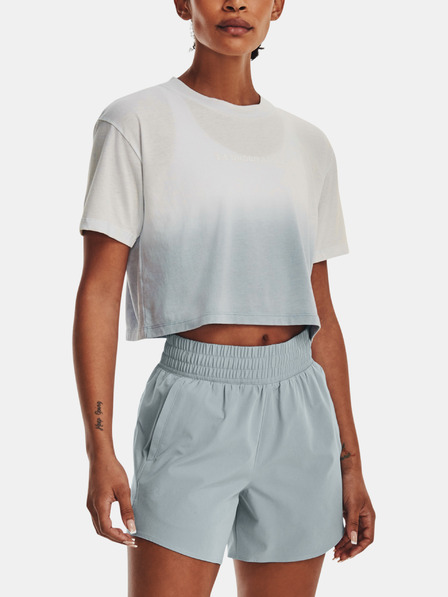 Under Armour Dámske tričko Under Armour UA DIP DYE CROP SS