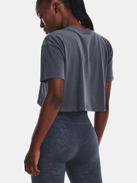 Under Armour Dámske tričko Under Armour UA BRANDED LOGO CROP SS