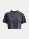 Under Armour Dámske tričko Under Armour UA BRANDED LOGO CROP SS